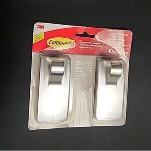 Command Brand Curtain Rod Hooks 10 Lb‎ Weight Capacity